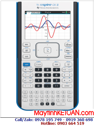 Texas Instruments TI-Nspire™ CX II ; Máy tính Khoa học Vẽ đồ thị Texas Instruments TI-Nspire™ CX II Graphing Calculator /CÒN HÀNG